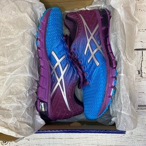 ASICS Gel Quantum 180 blue and purple size 81/2